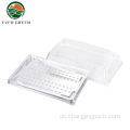 Custom Food Grade Dispositable Plastic Sushi Food Container